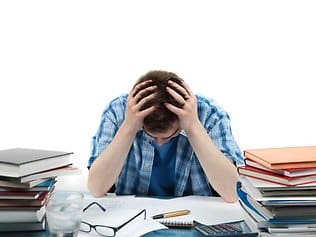 IELTS task 2 frustrated-student