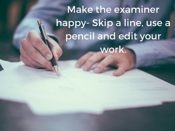 Keep the Examiner Happy lossy